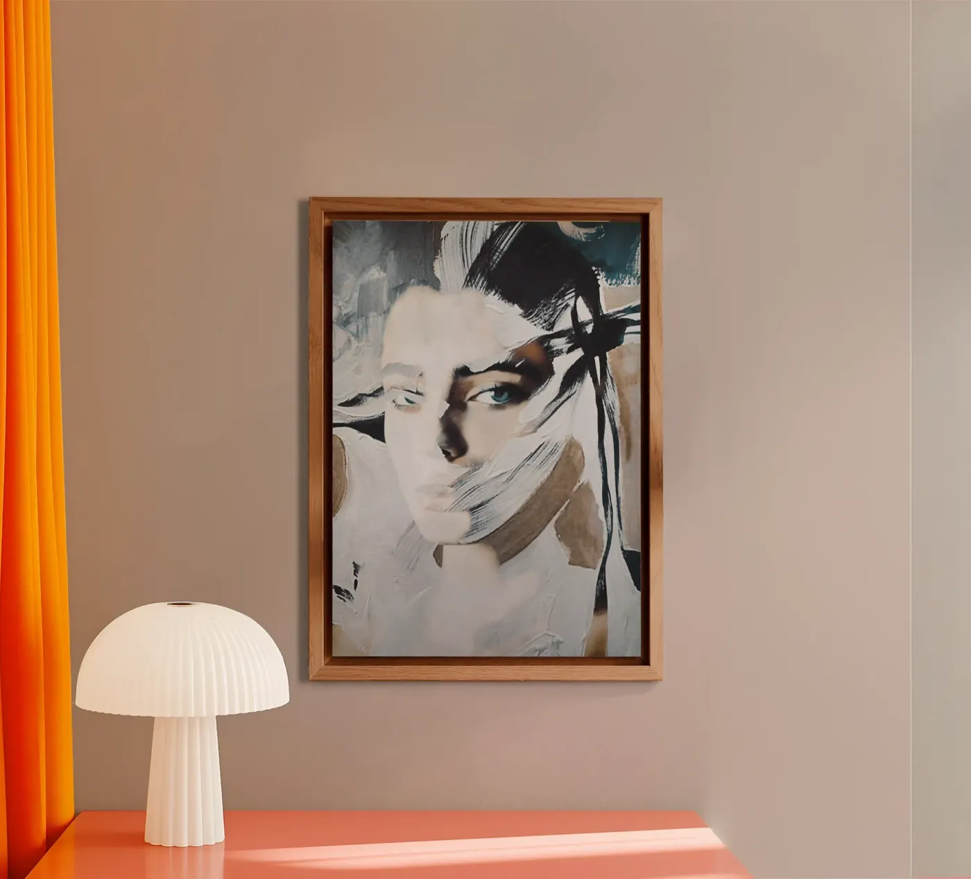 abstract portrait forex plate by dada22