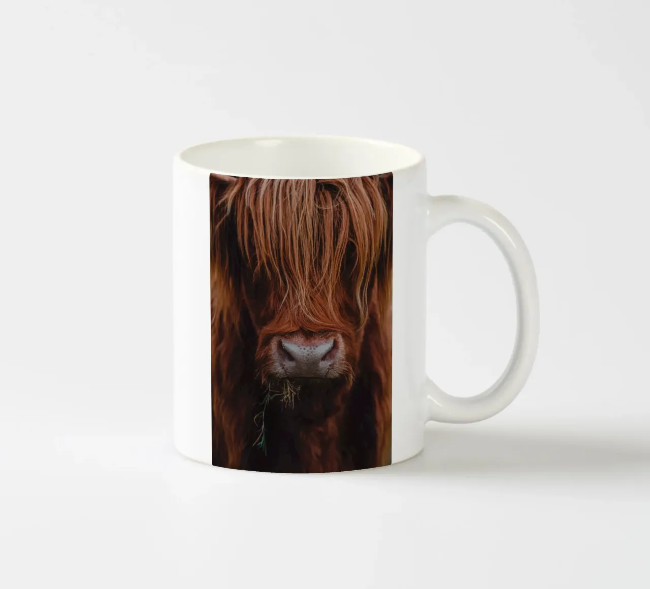 Mucca Highland Tina tazza in ceramica da Sibbershusum