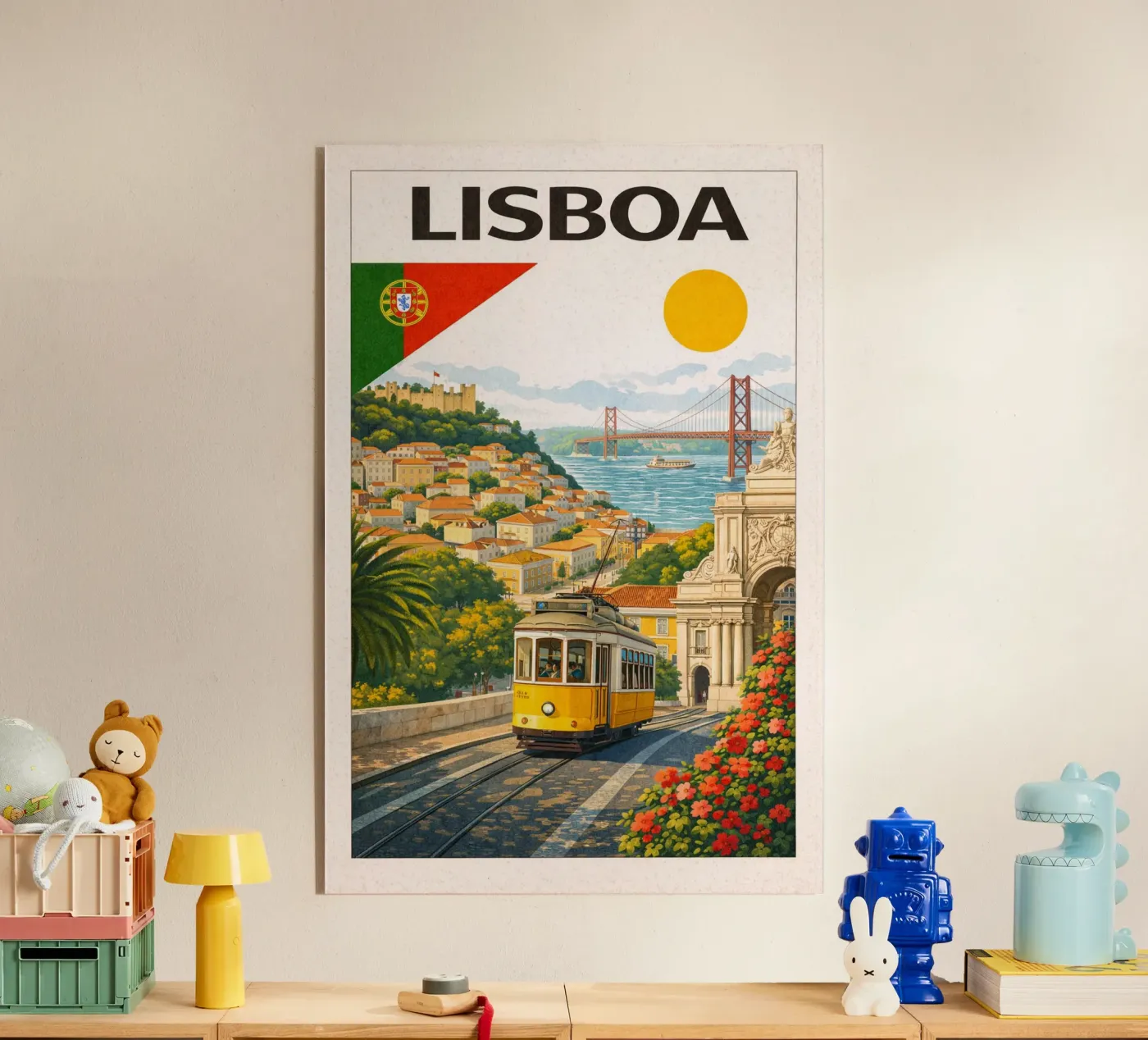 Lisboa acrylic glass by HomeTraveller