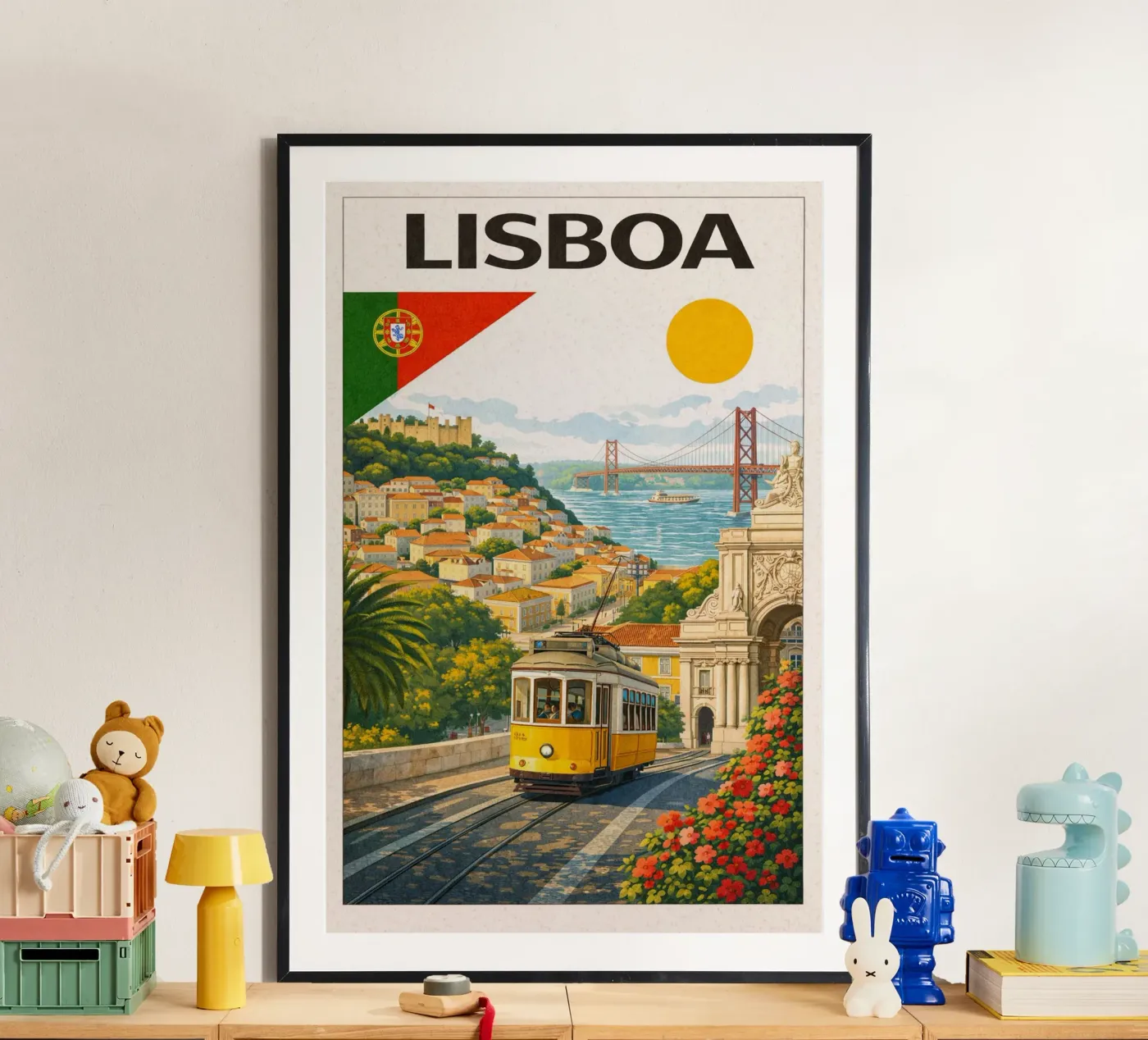 Lisboa poster van HomeTraveller