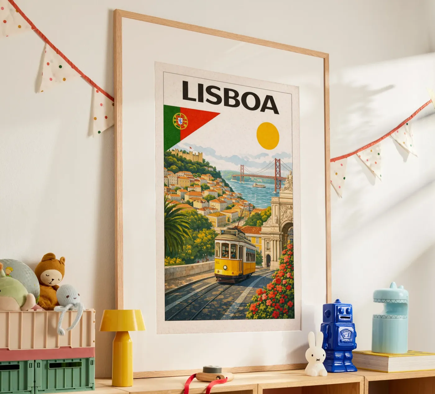 Lisboa poster van HomeTraveller