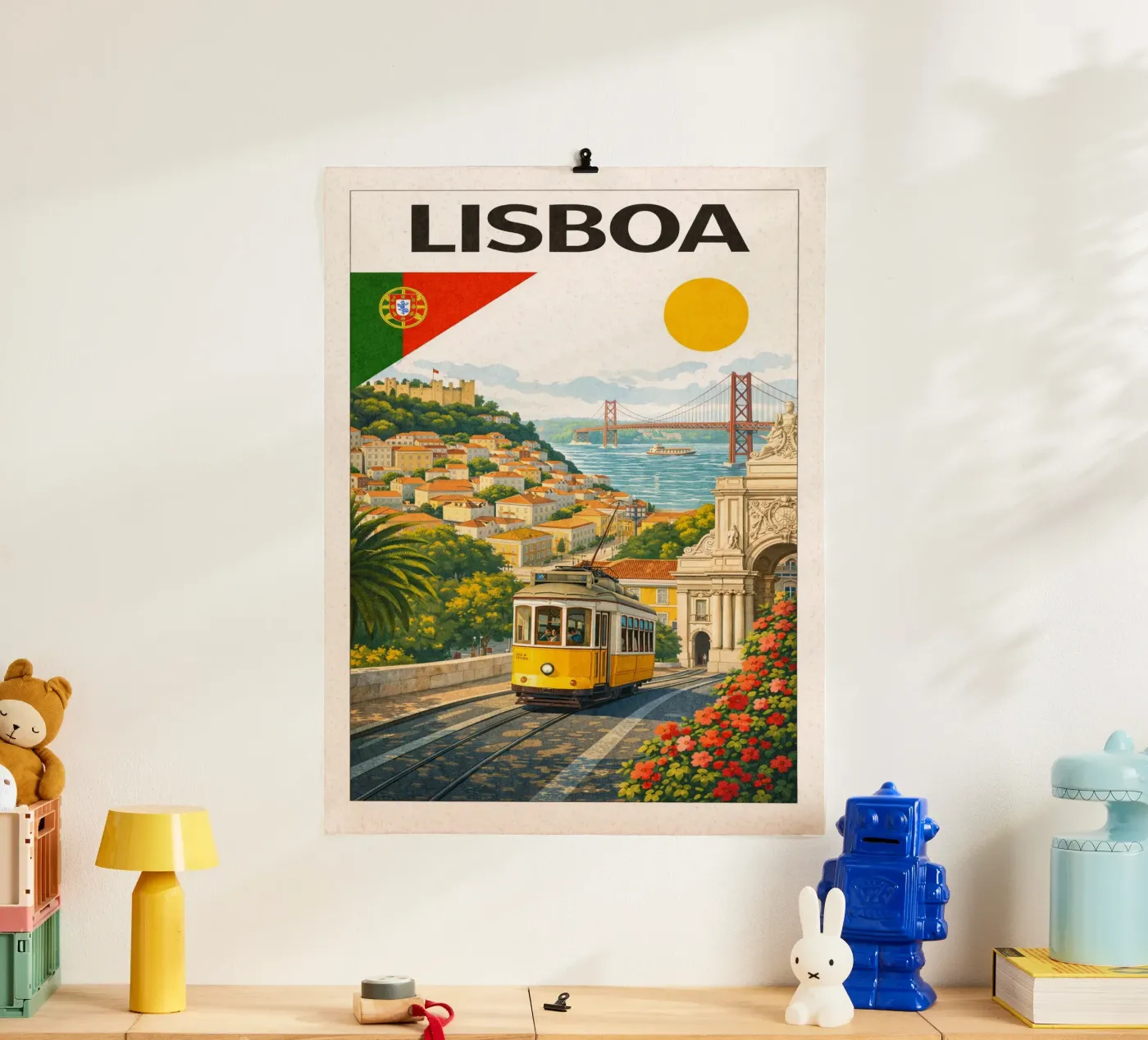 Lisboa poster van HomeTraveller
