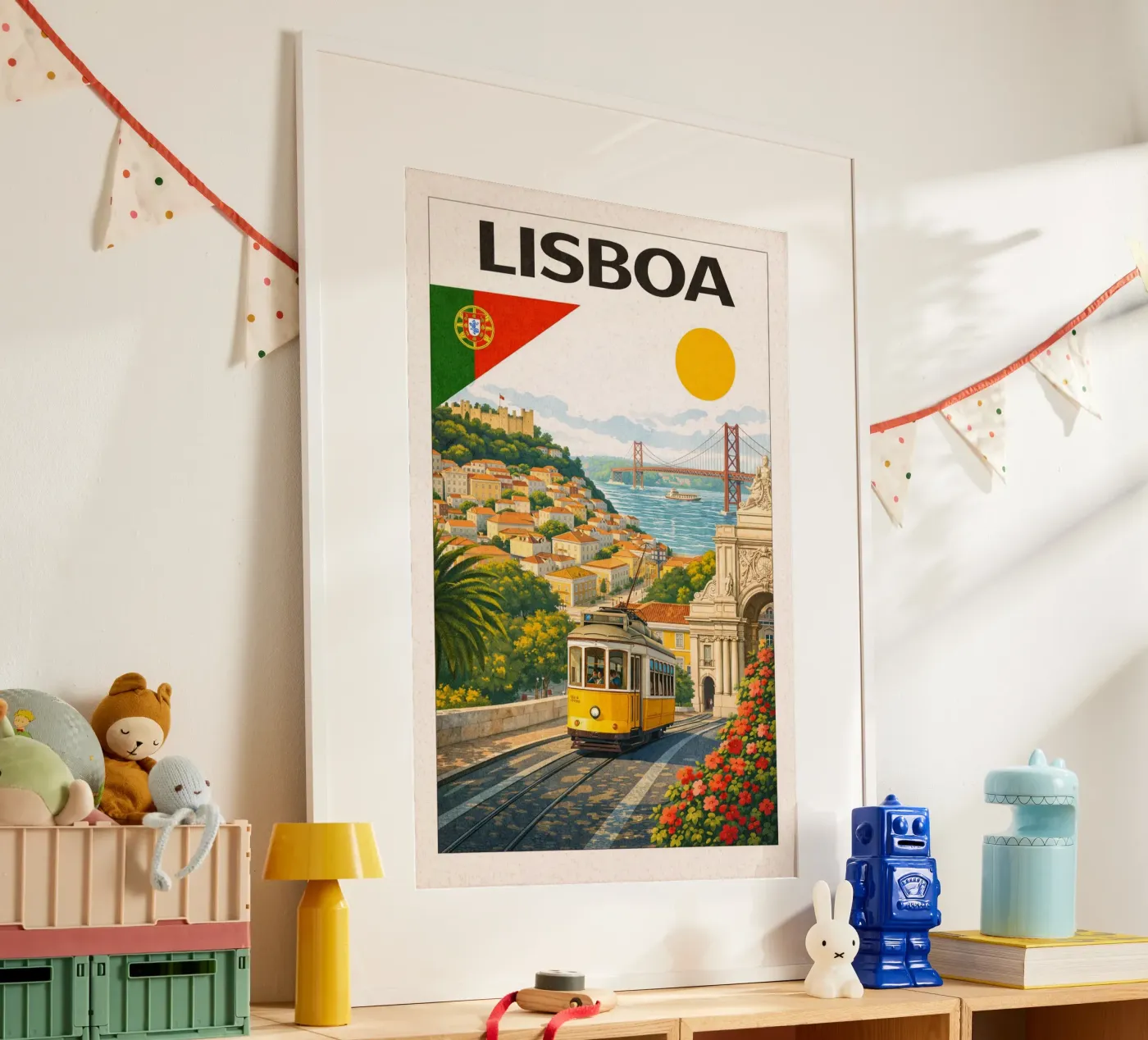 Lisboa poster da HomeTraveller