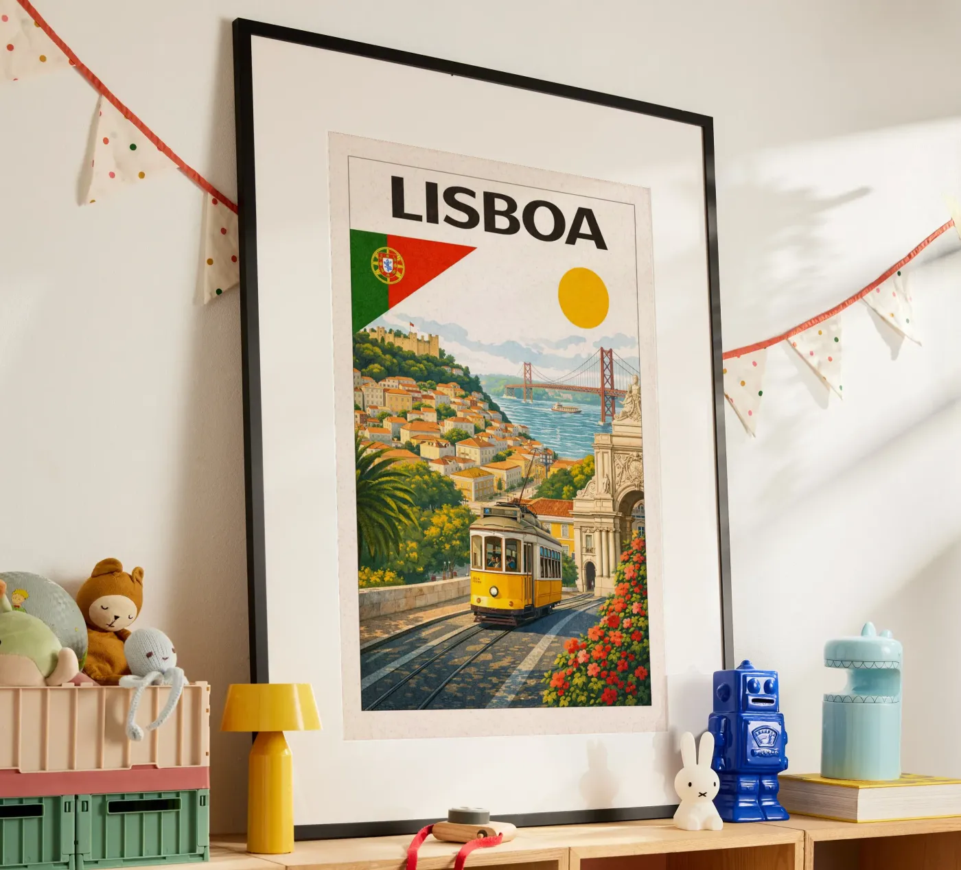 Lisboa poster da HomeTraveller