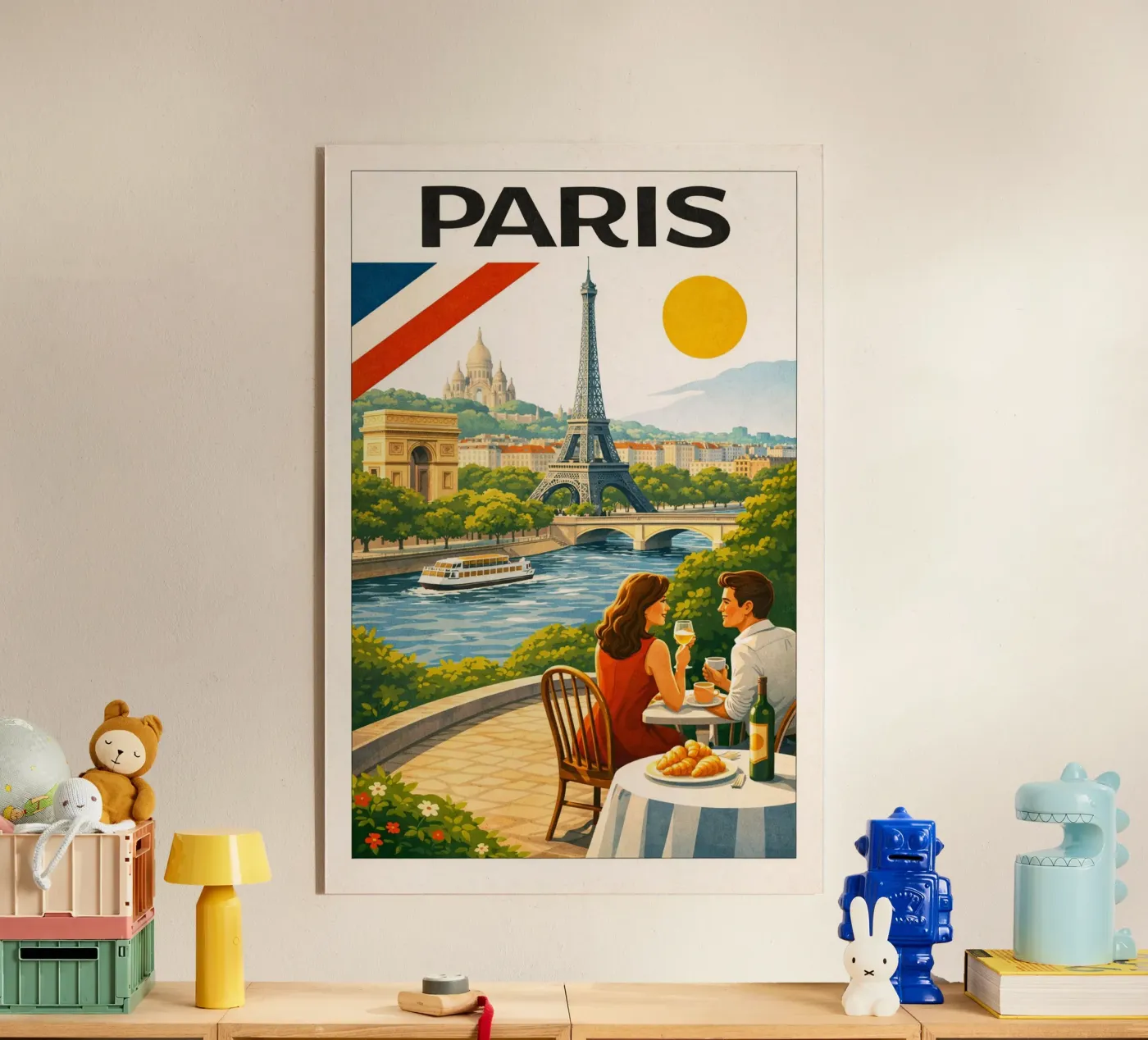 Paris acryl van HomeTraveller