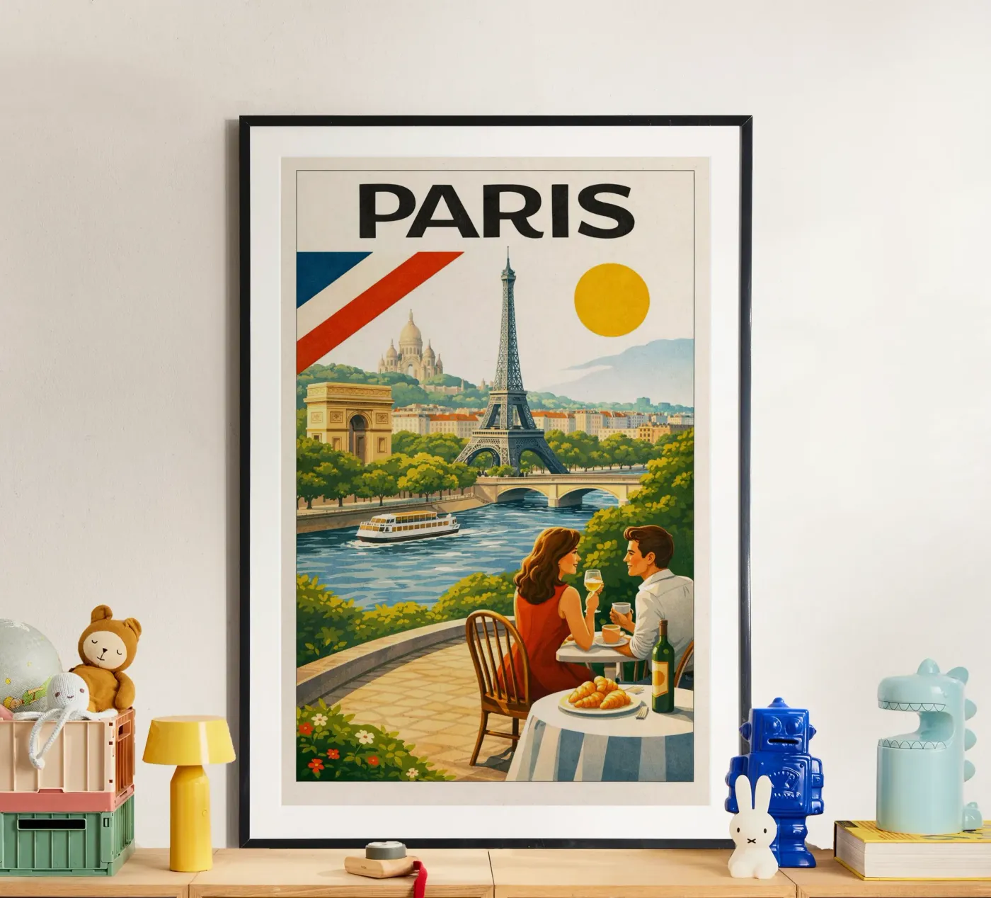 Paris poster van HomeTraveller
