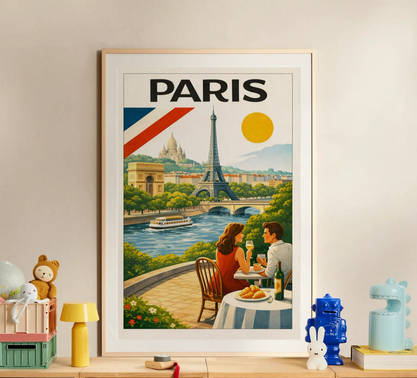 Paris poster da HomeTraveller