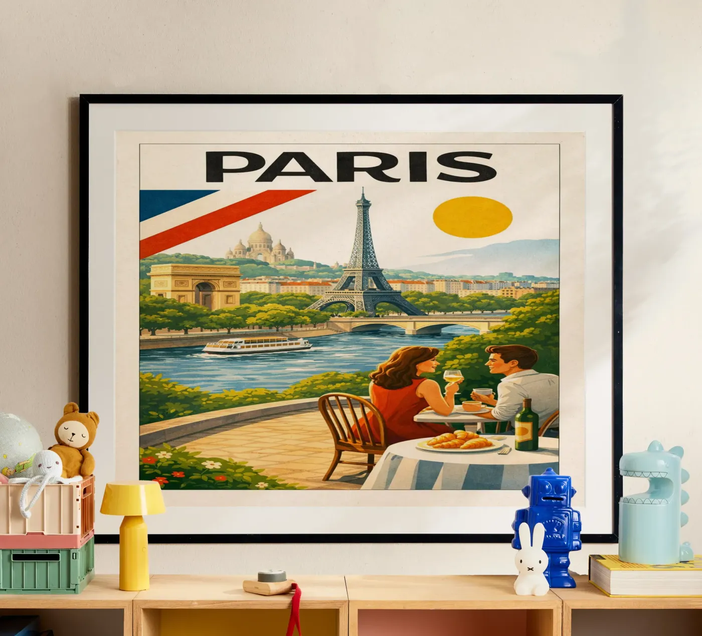 Paris poster van HomeTraveller