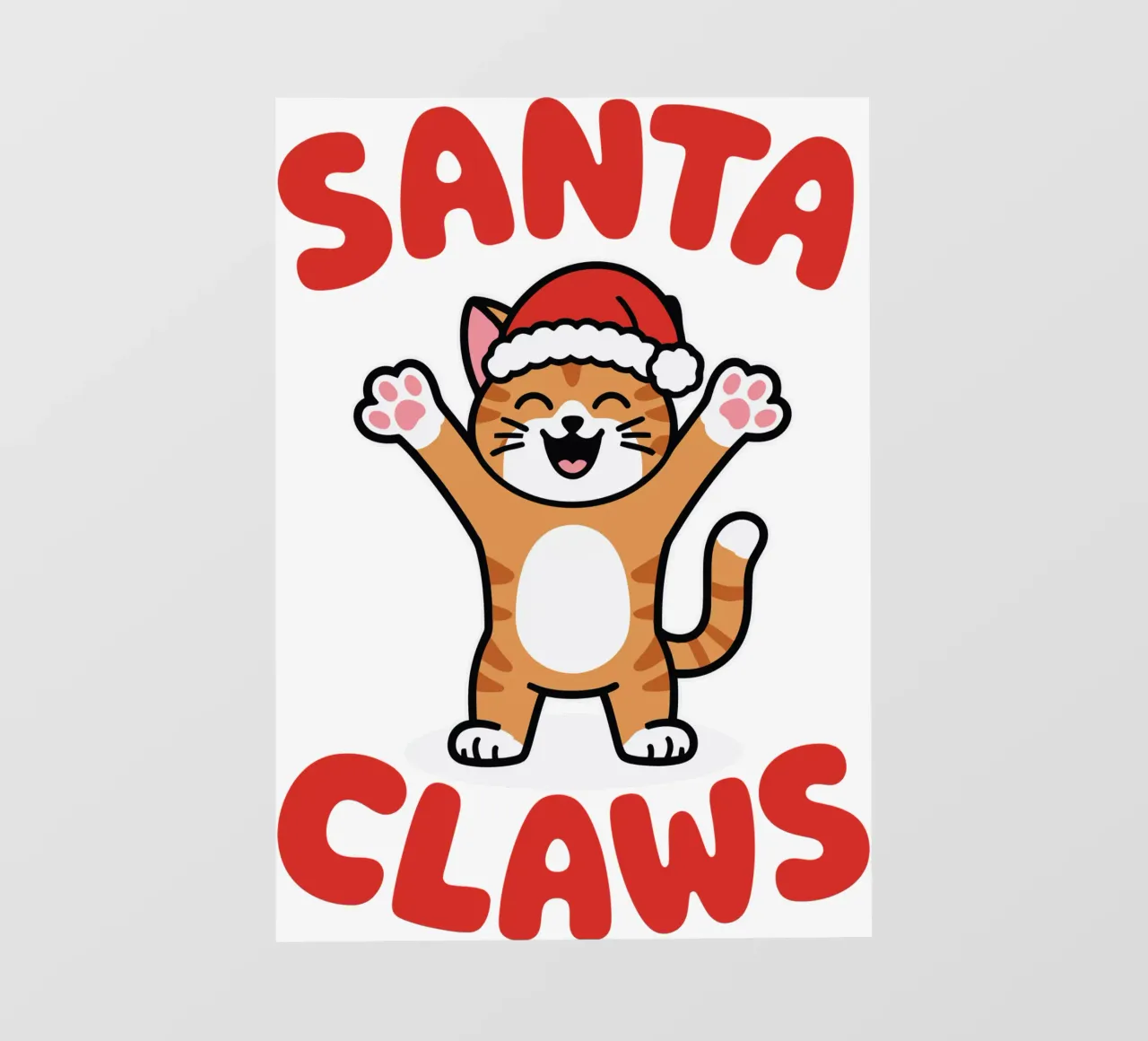 Santa Claws telo in pvc da edsonramosart