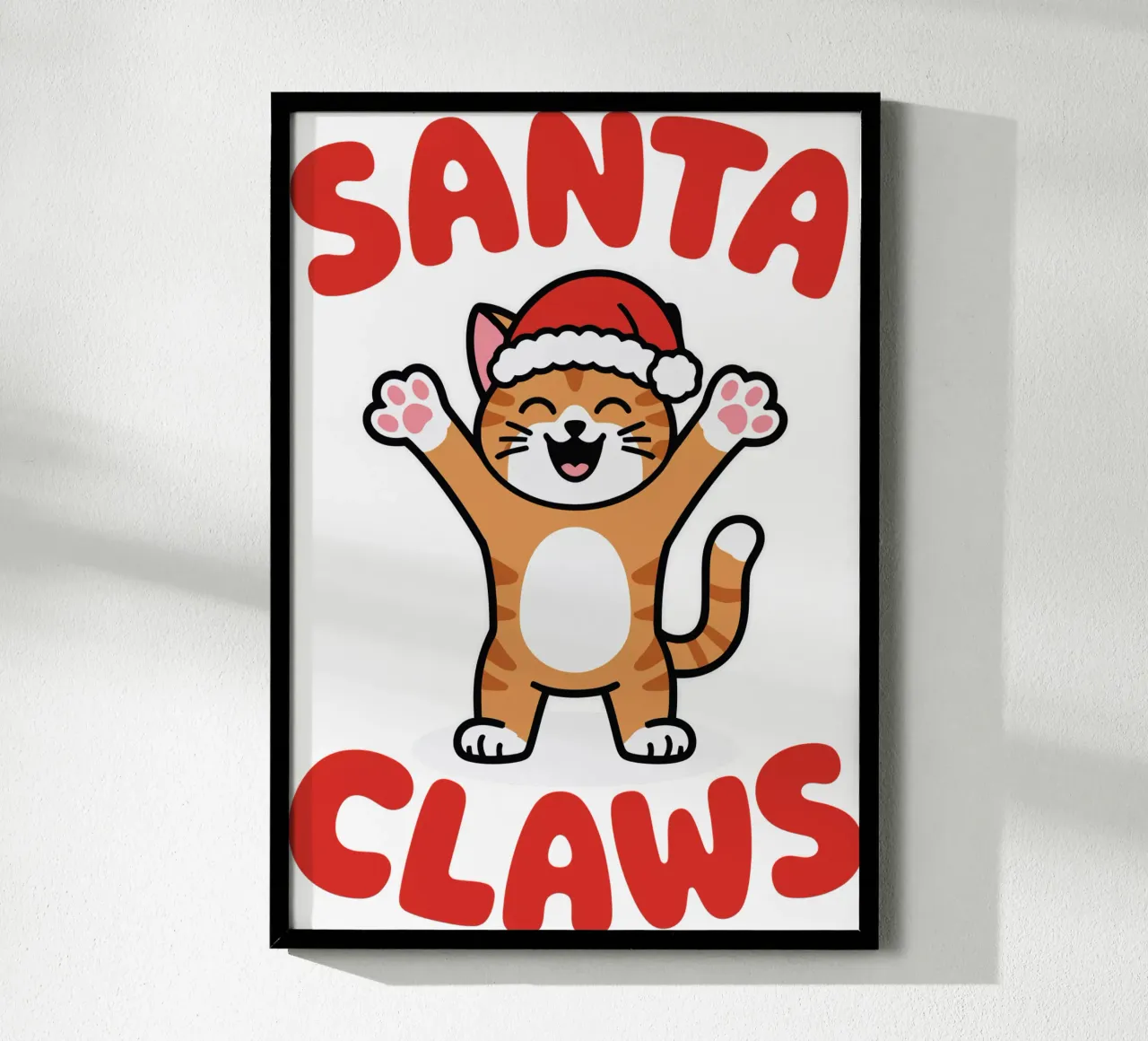 Santa Claws poster da edsonramosart