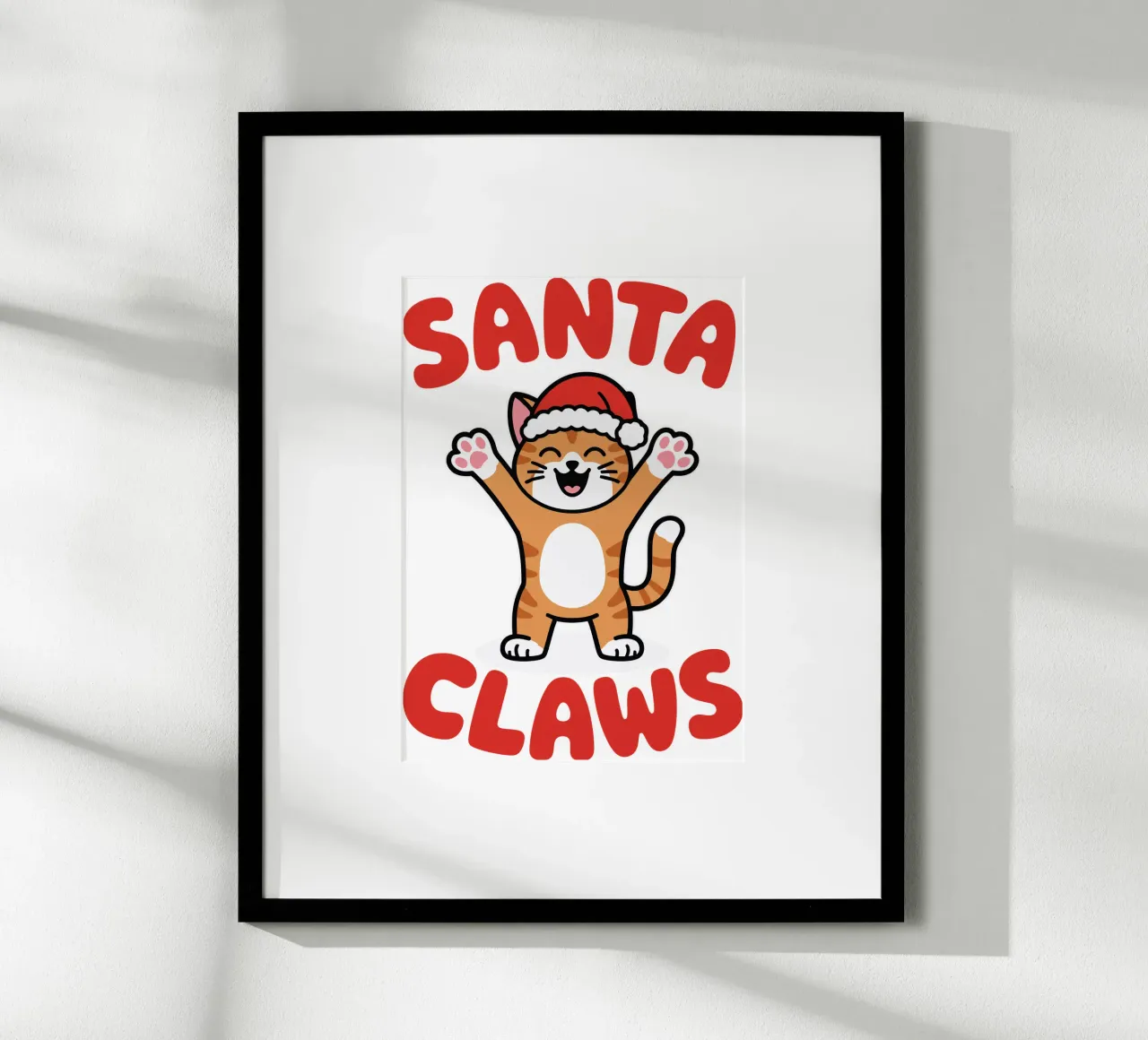Santa Claws poster da edsonramosart