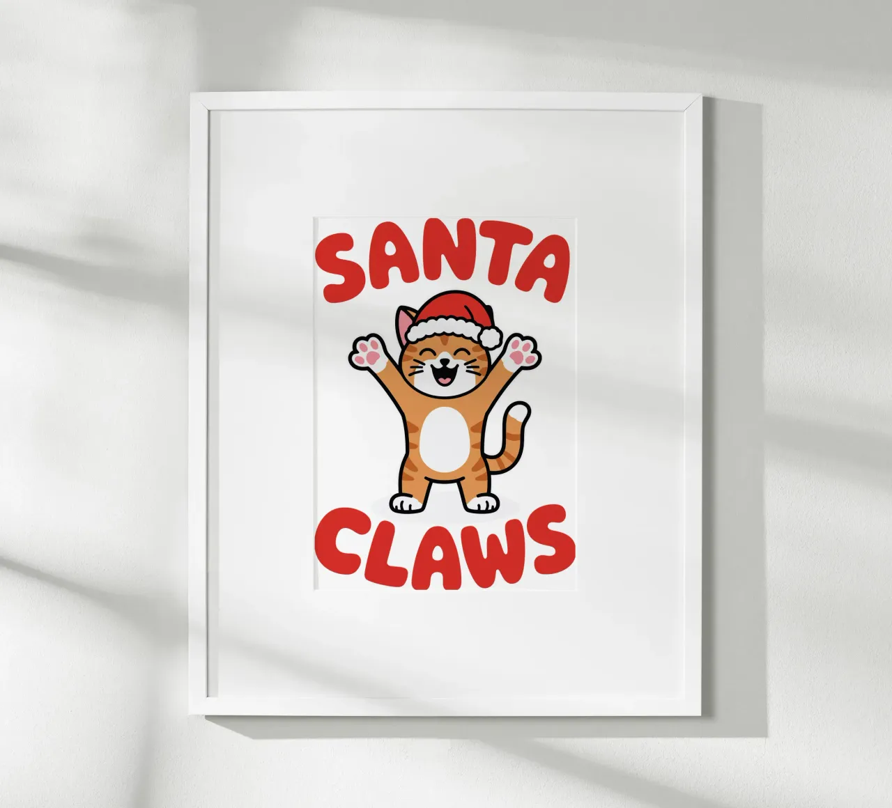 Santa Claws poster da edsonramosart
