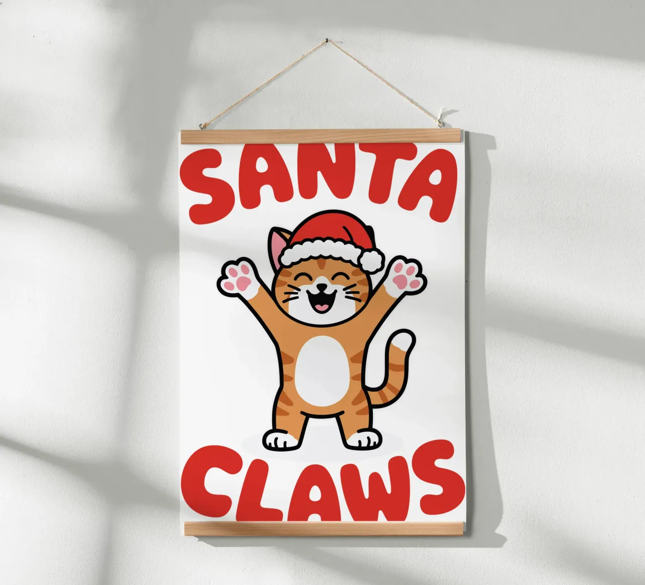 Santa Claws poster da edsonramosart
