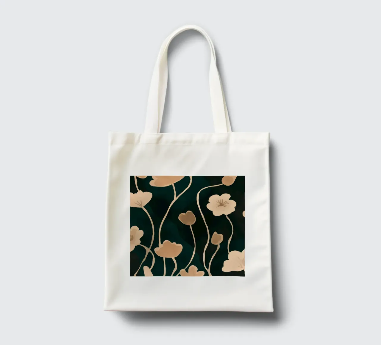 Midnight Meadow tote bag by Seed & Signal