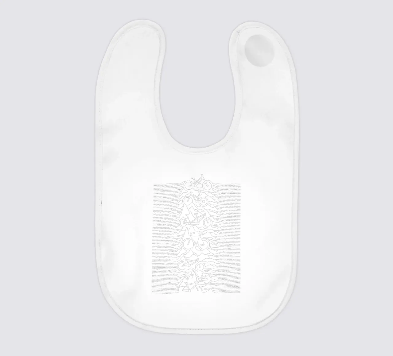 Bike division baby bib by The Cyclist