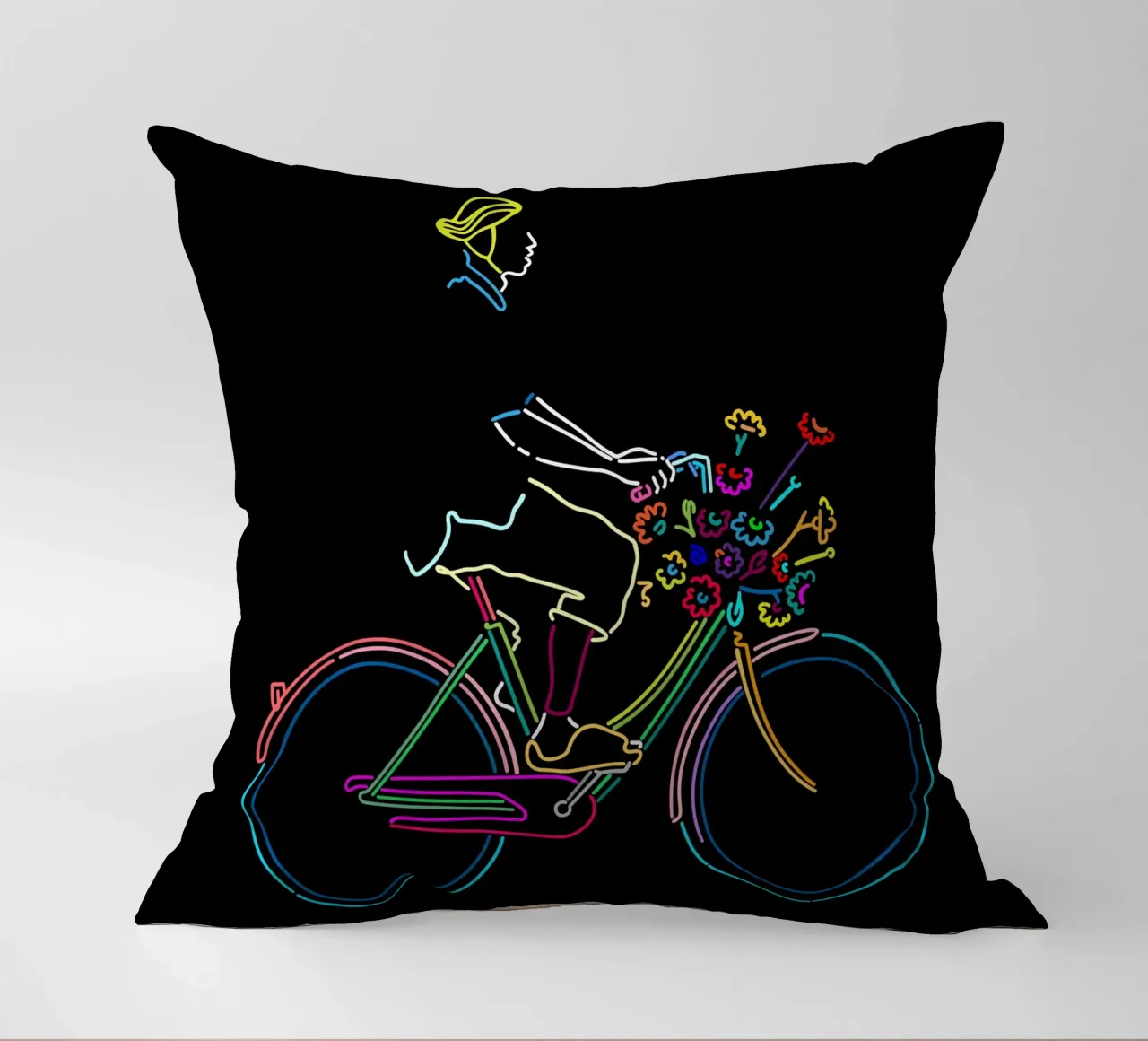 Cavalcare con i fiori cuscino da The Cyclist