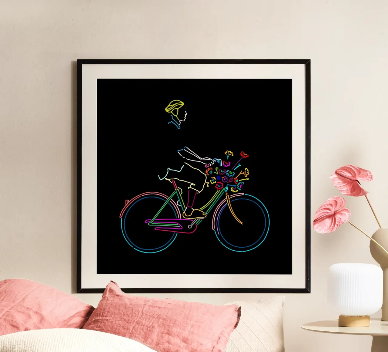 Cavalcare con i fiori carta hahnemühle da The Cyclist