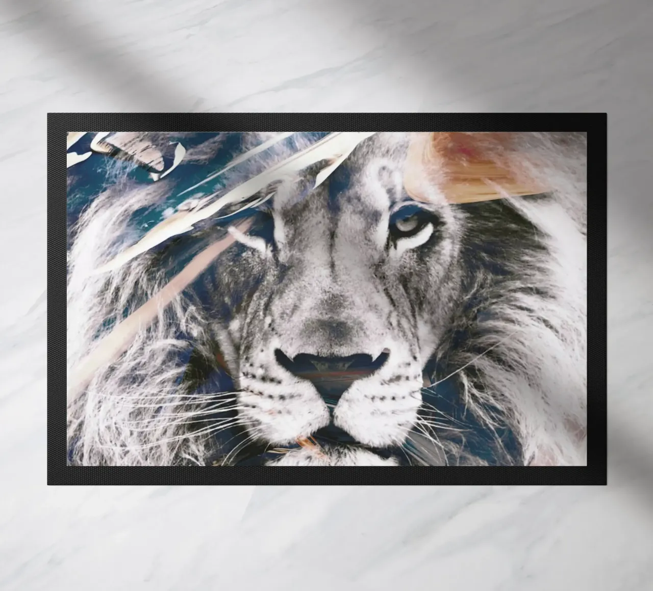 LEEUW 6 deurmat van dada22