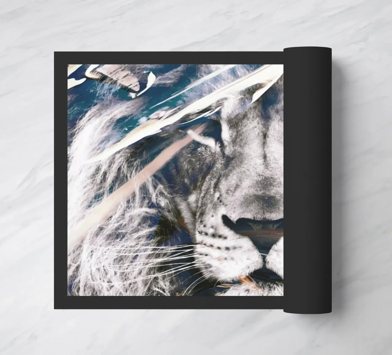 LEEUW 6 deurmat van dada22