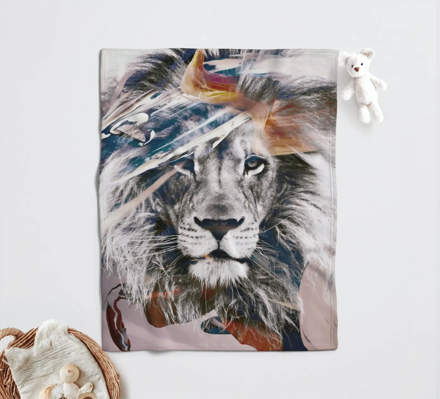 LION 6 Fleecedecke von dada22