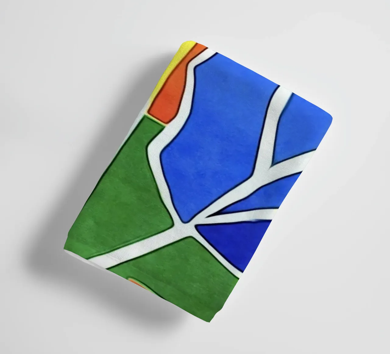 Feuilles multicolores, motif #2 serviette de bain de ZAMART