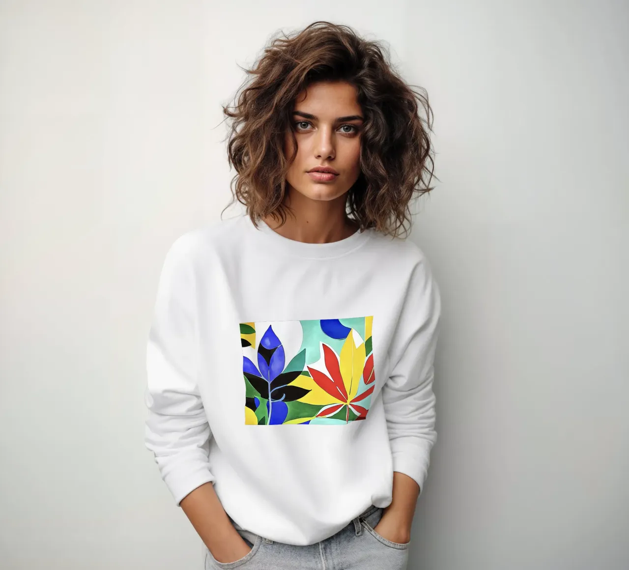 Foglie colorate felpa da ZAMART