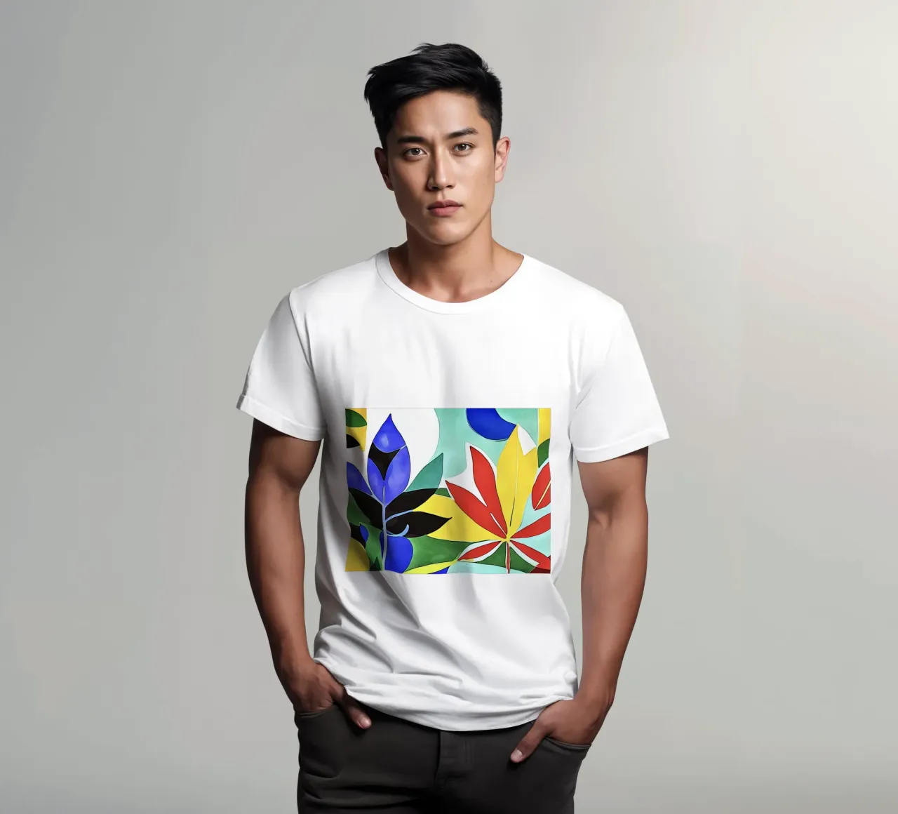 Foglie colorate t-shirt da ZAMART
