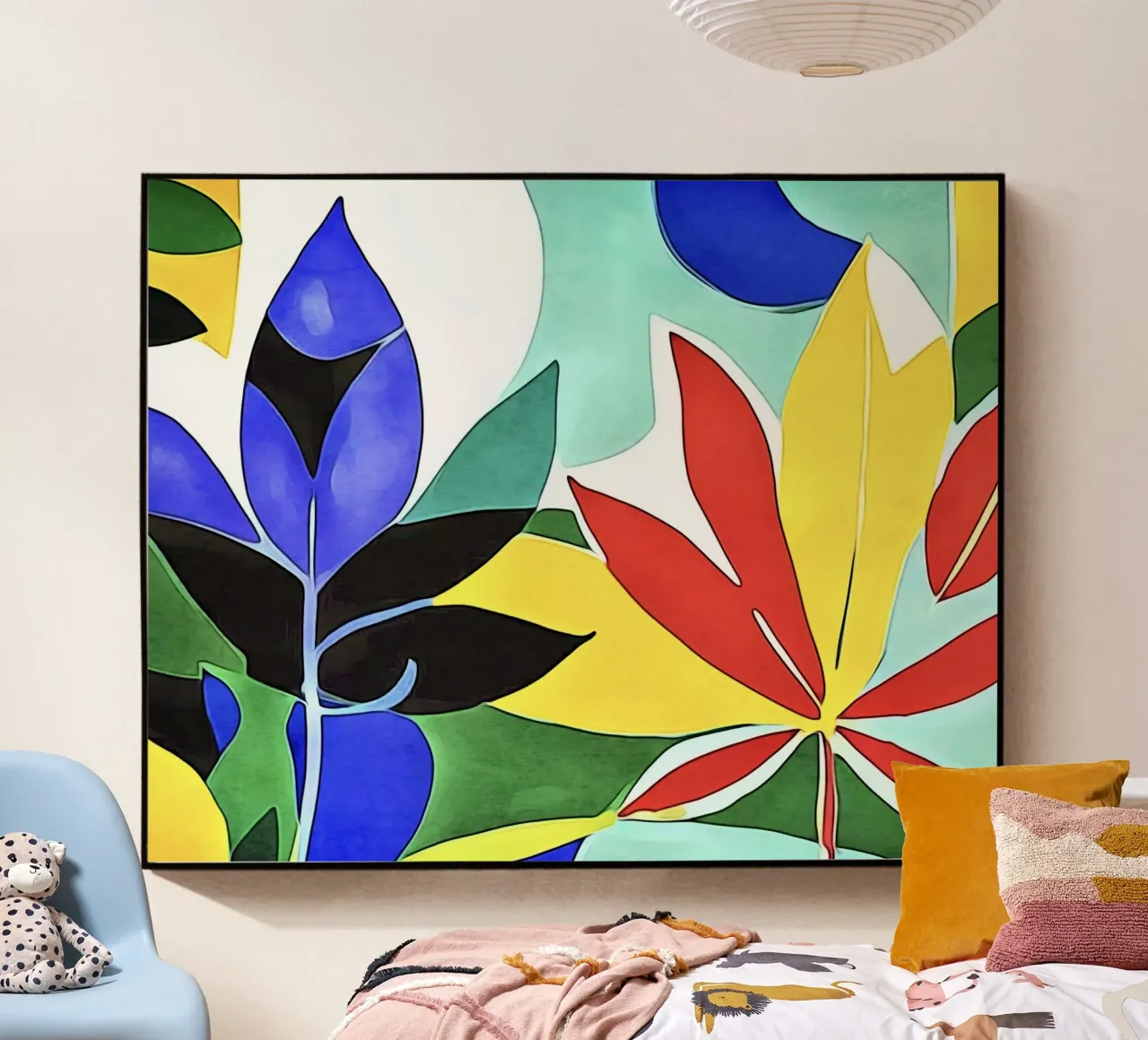 Foglie colorate plexiglass da ZAMART