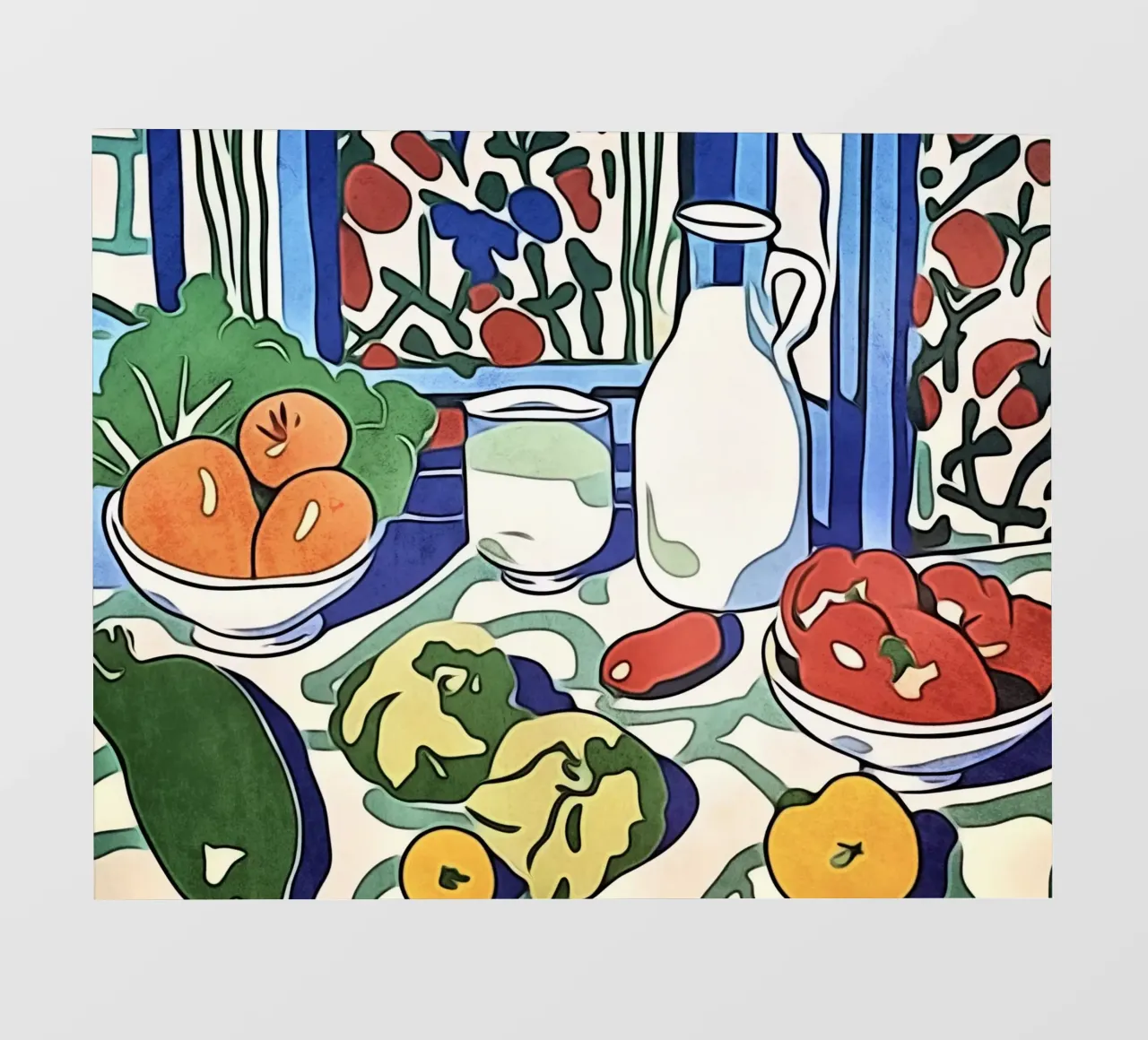 Frutta e verdura sul tavolo della cucina pellicola backlit da ZAMART
