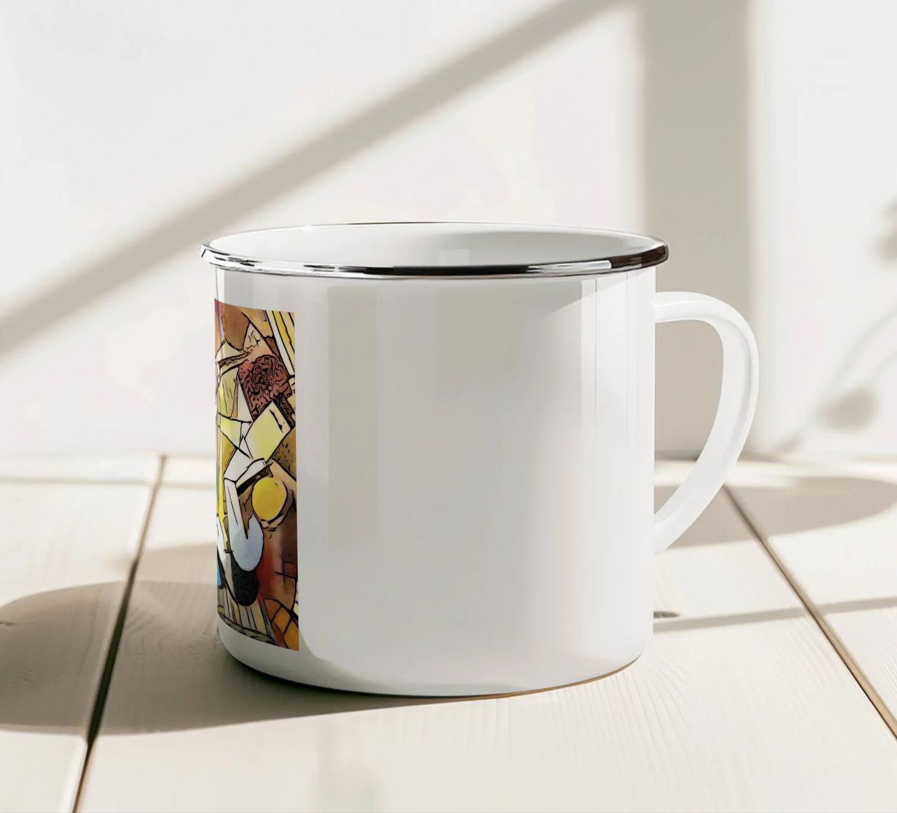 Omaggio a Picasso - Le donne tazza in smalto da ZAMART
