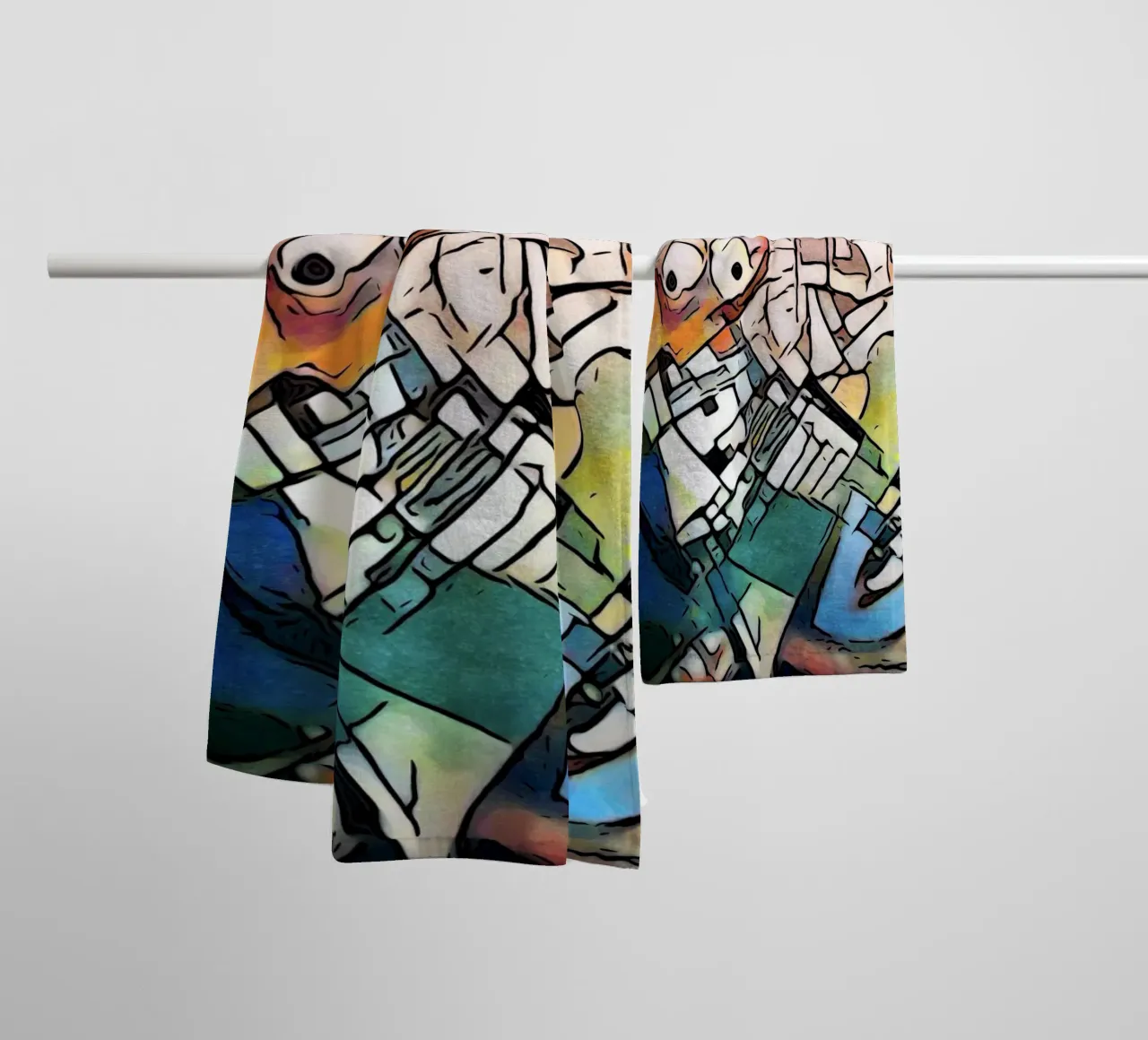 Homenaje a Picasso - Las mujeres toalla de baño de ZAMART