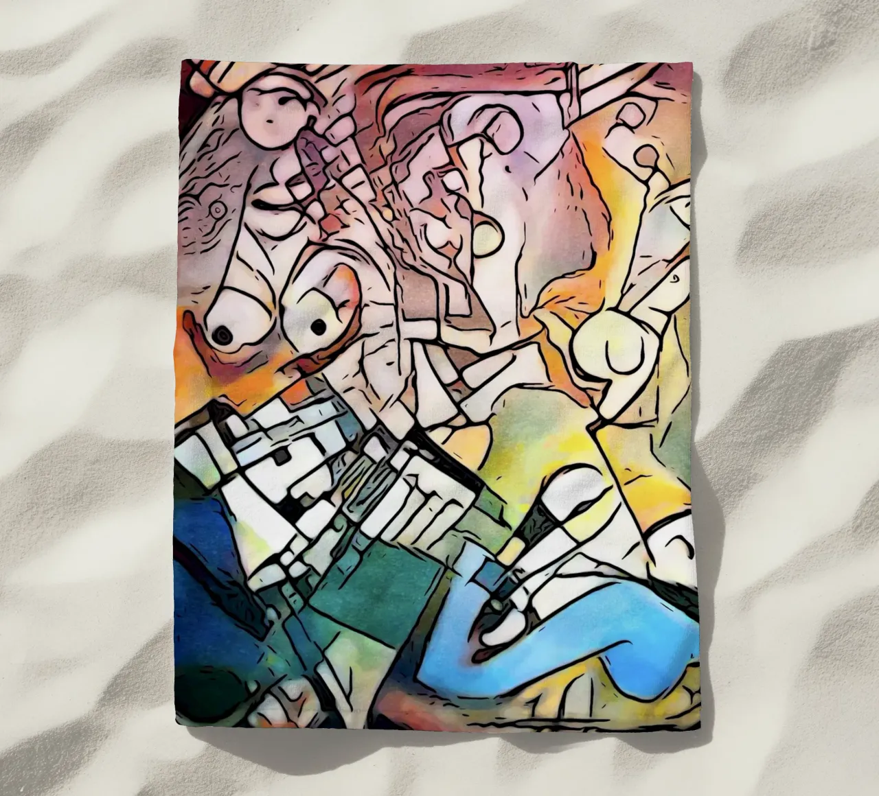 Omaggio a Picasso - Le donne telo mare da ZAMART