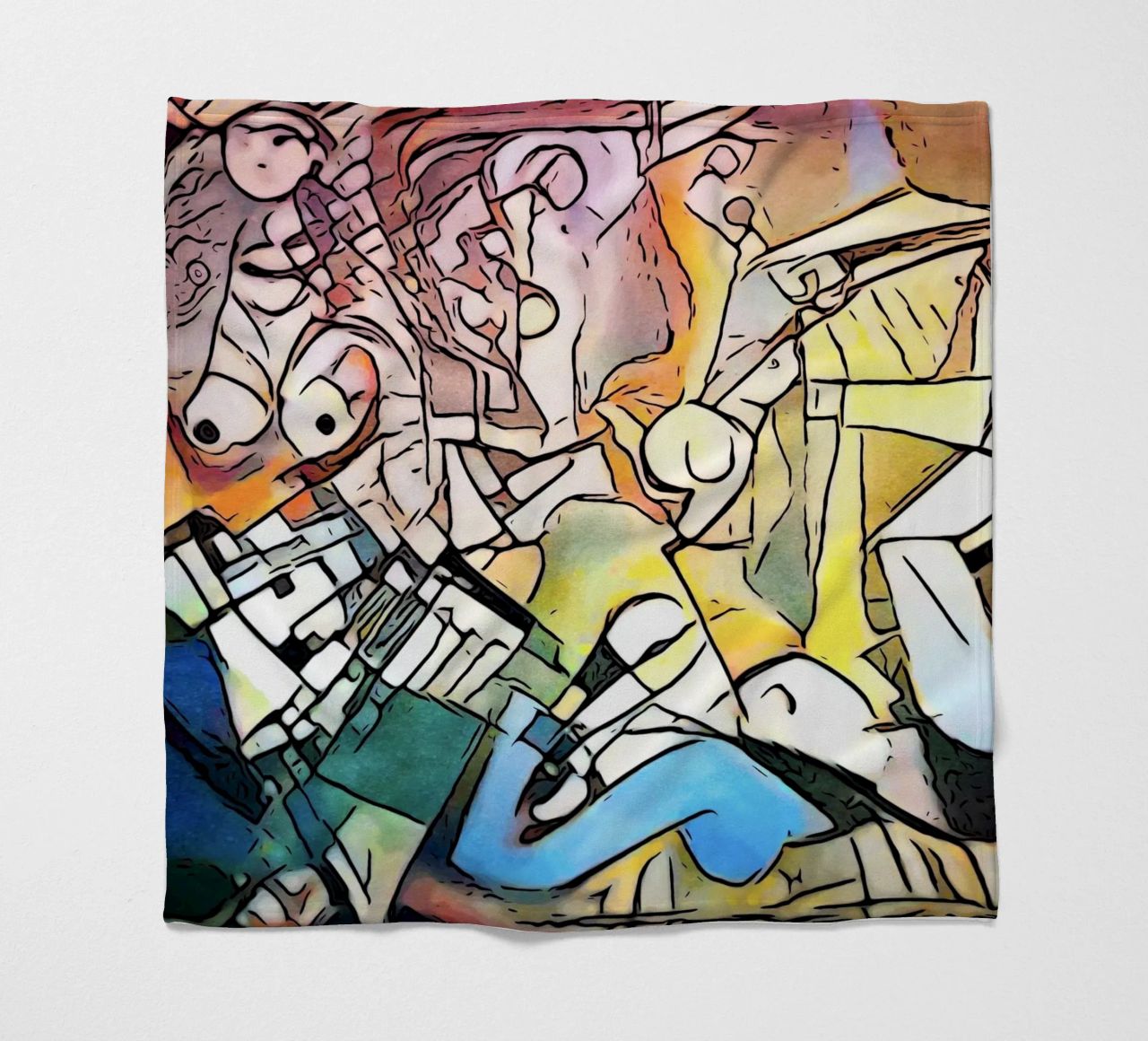 Omaggio a Picasso - Le donne coperta in pile da ZAMART