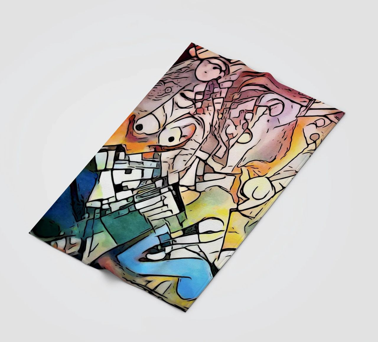 Omaggio a Picasso - Le donne coperta in pile da ZAMART