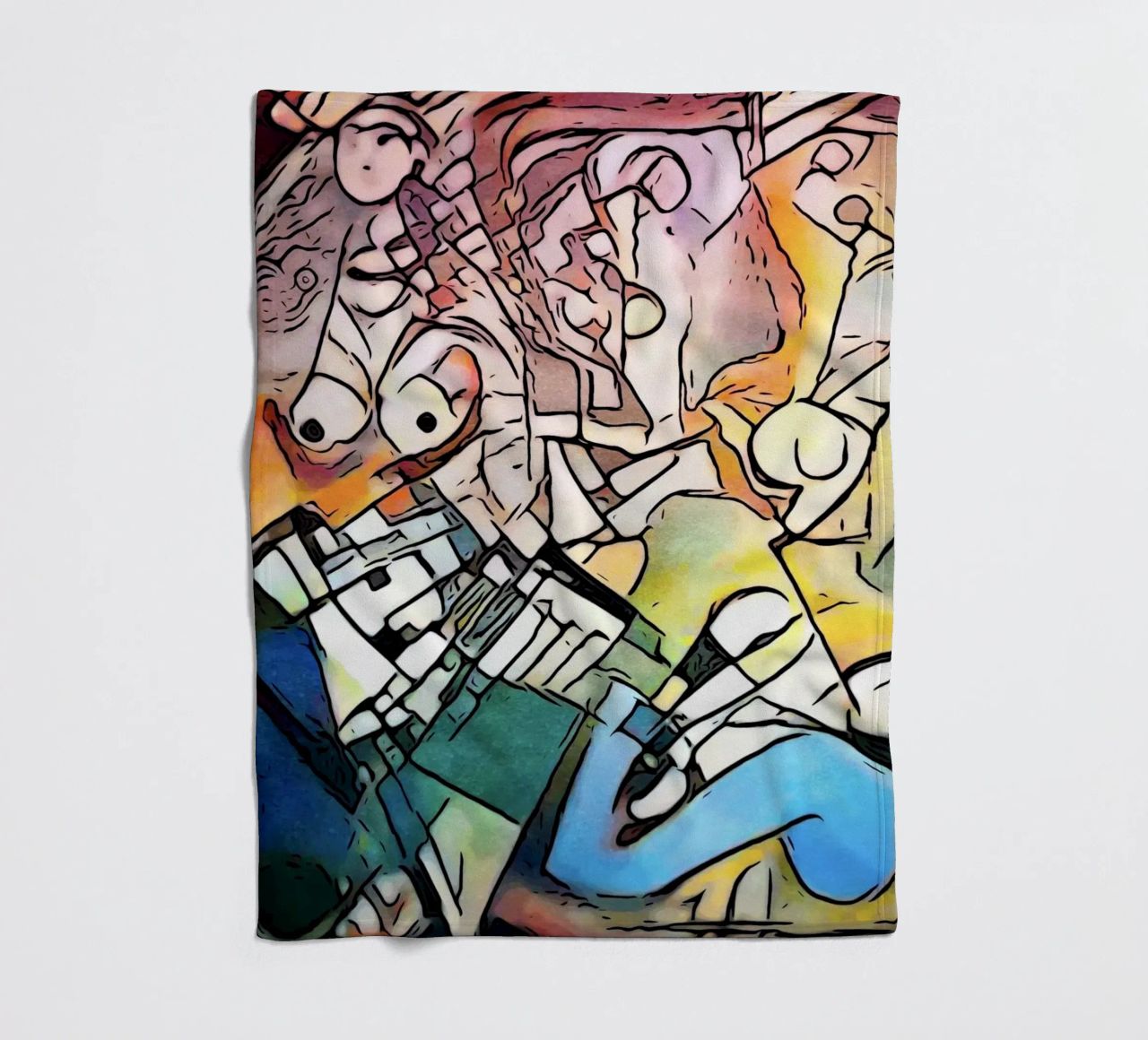 Omaggio a Picasso - Le donne coperta in pile da ZAMART