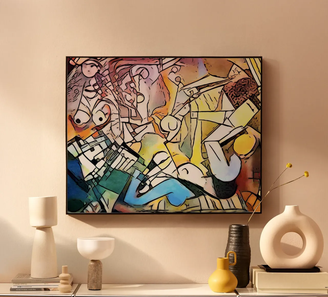 Homage to Picasso - The Women acrylic glass by ZAMART