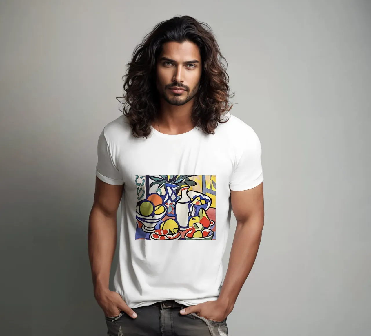 Latte e frutta t-shirt da ZAMART