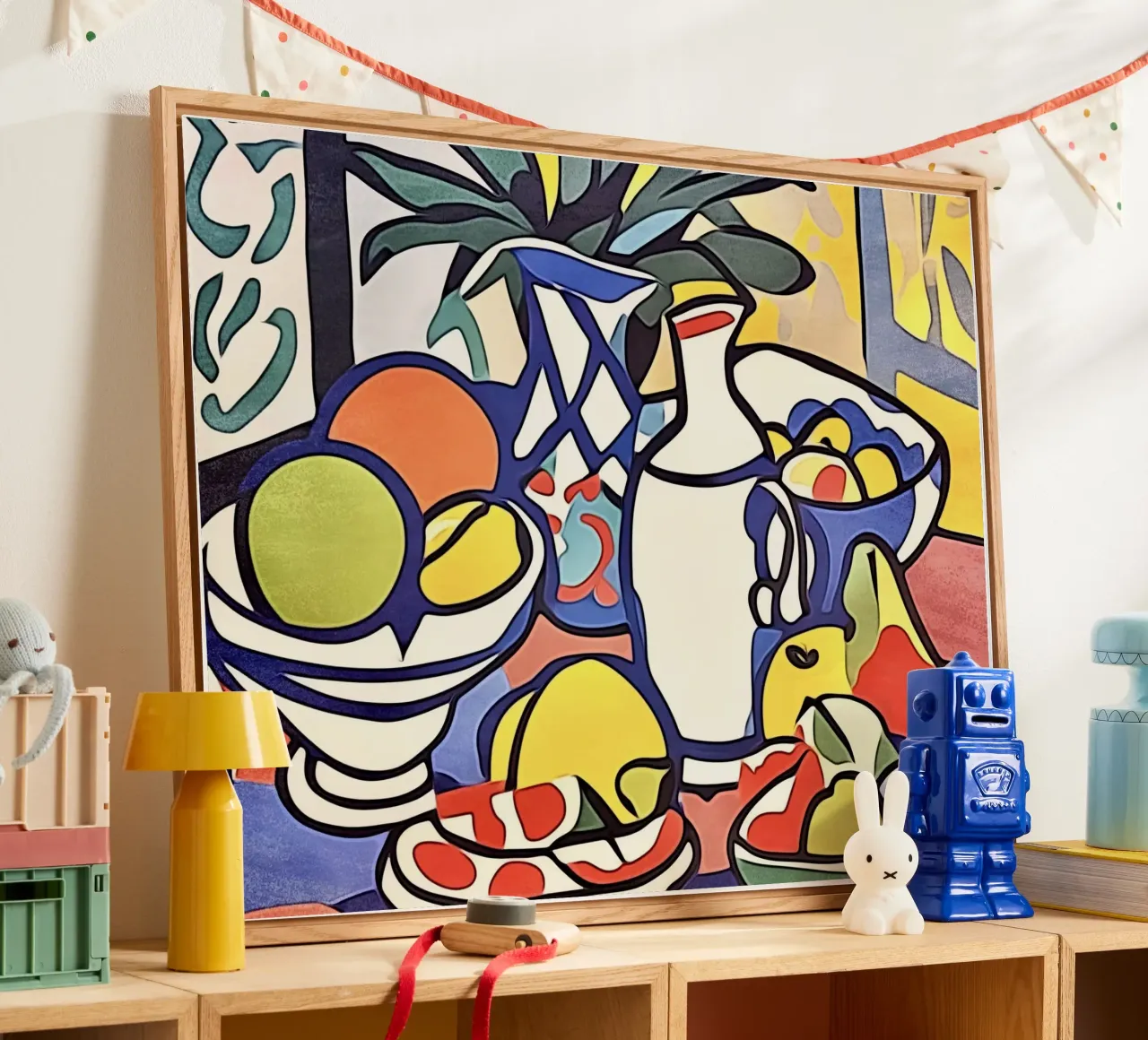 Latte e frutta plexiglass da ZAMART