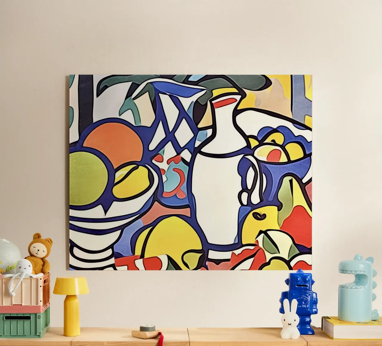 Latte e frutta plexiglass da ZAMART