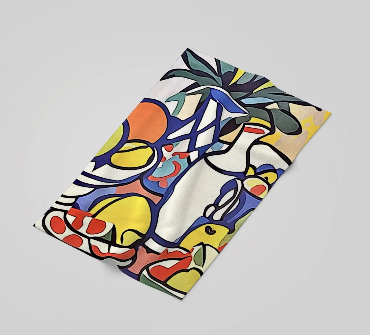 Latte e frutta telo mare da ZAMART