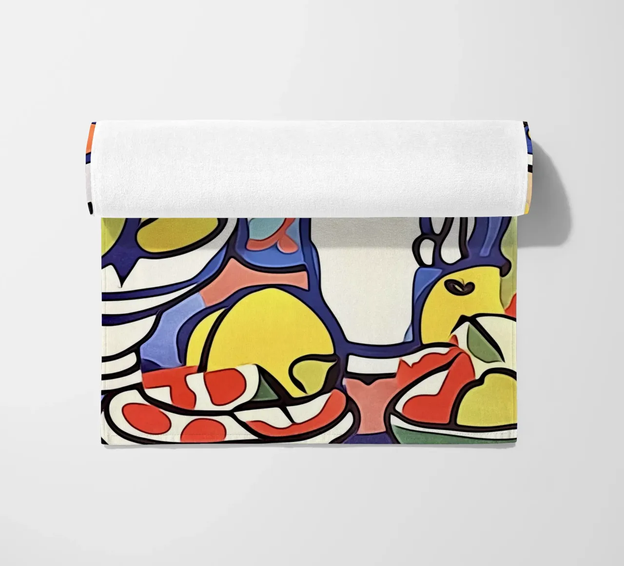 Latte e frutta telo mare da ZAMART