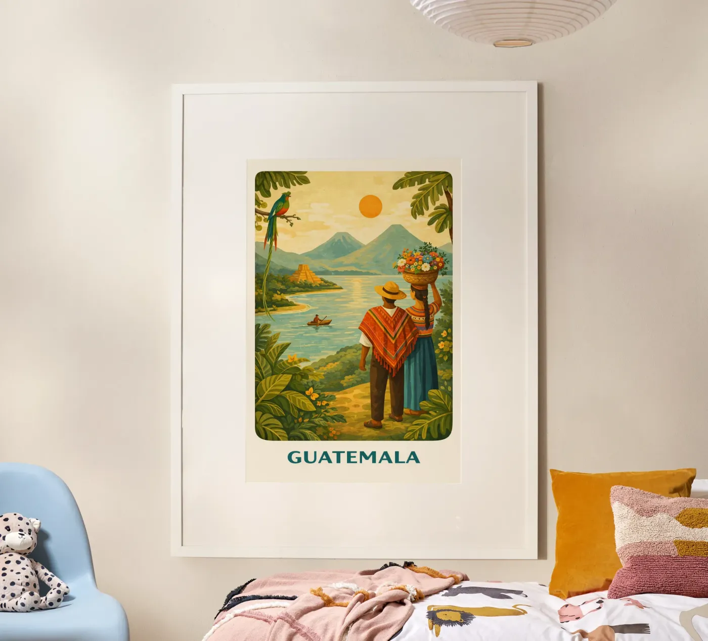 Guatemala poster da HomeTraveller