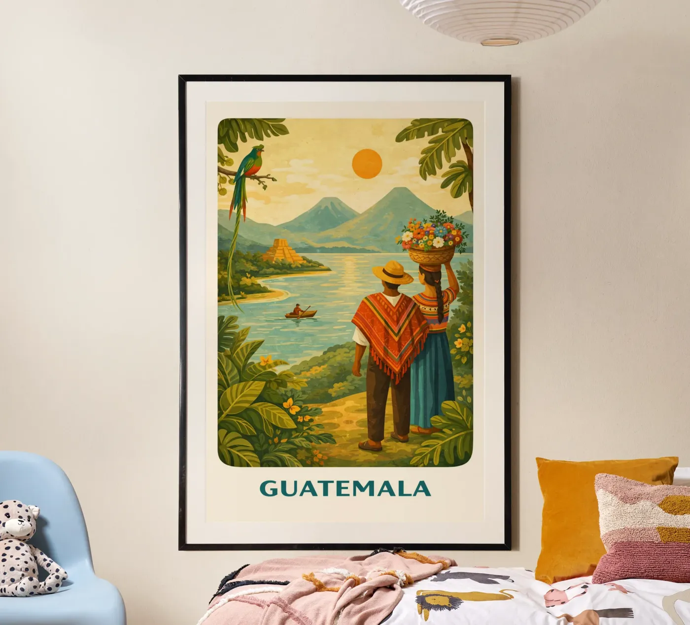 Guatemala poster da HomeTraveller