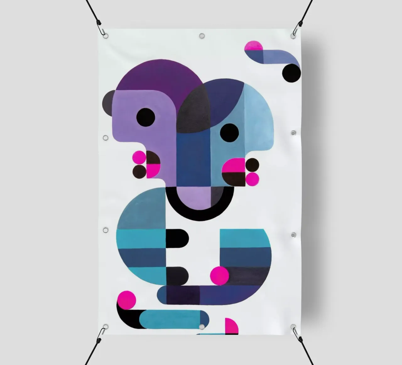 Out of Focus telo in pvc da Antony Squizzato