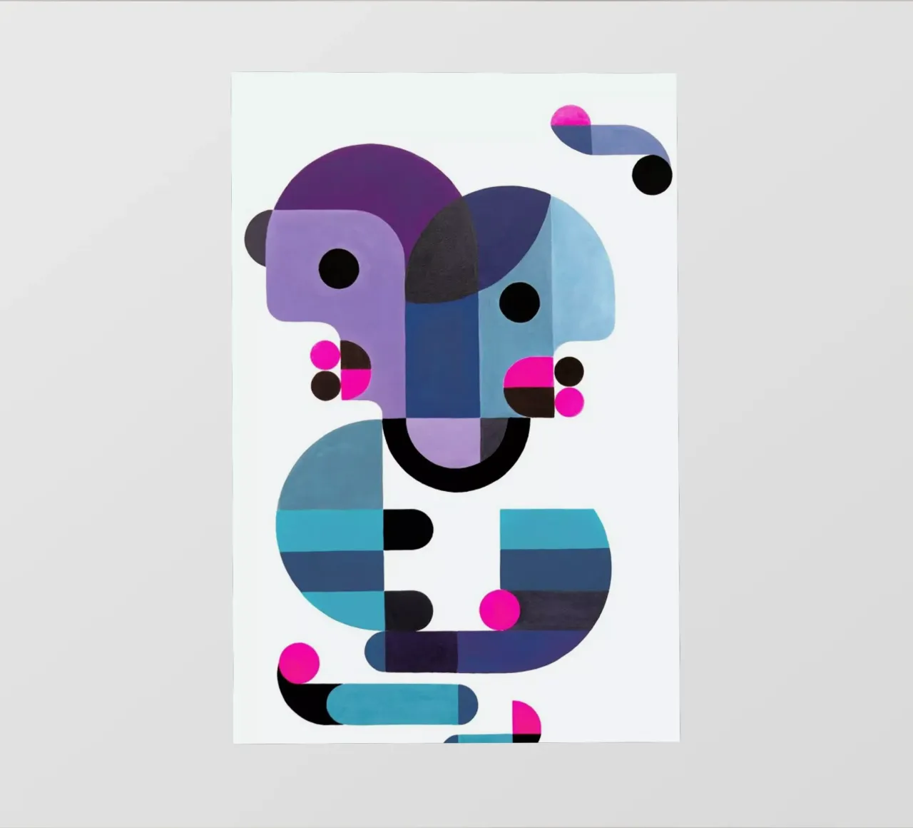 Out of Focus telo in pvc da Antony Squizzato