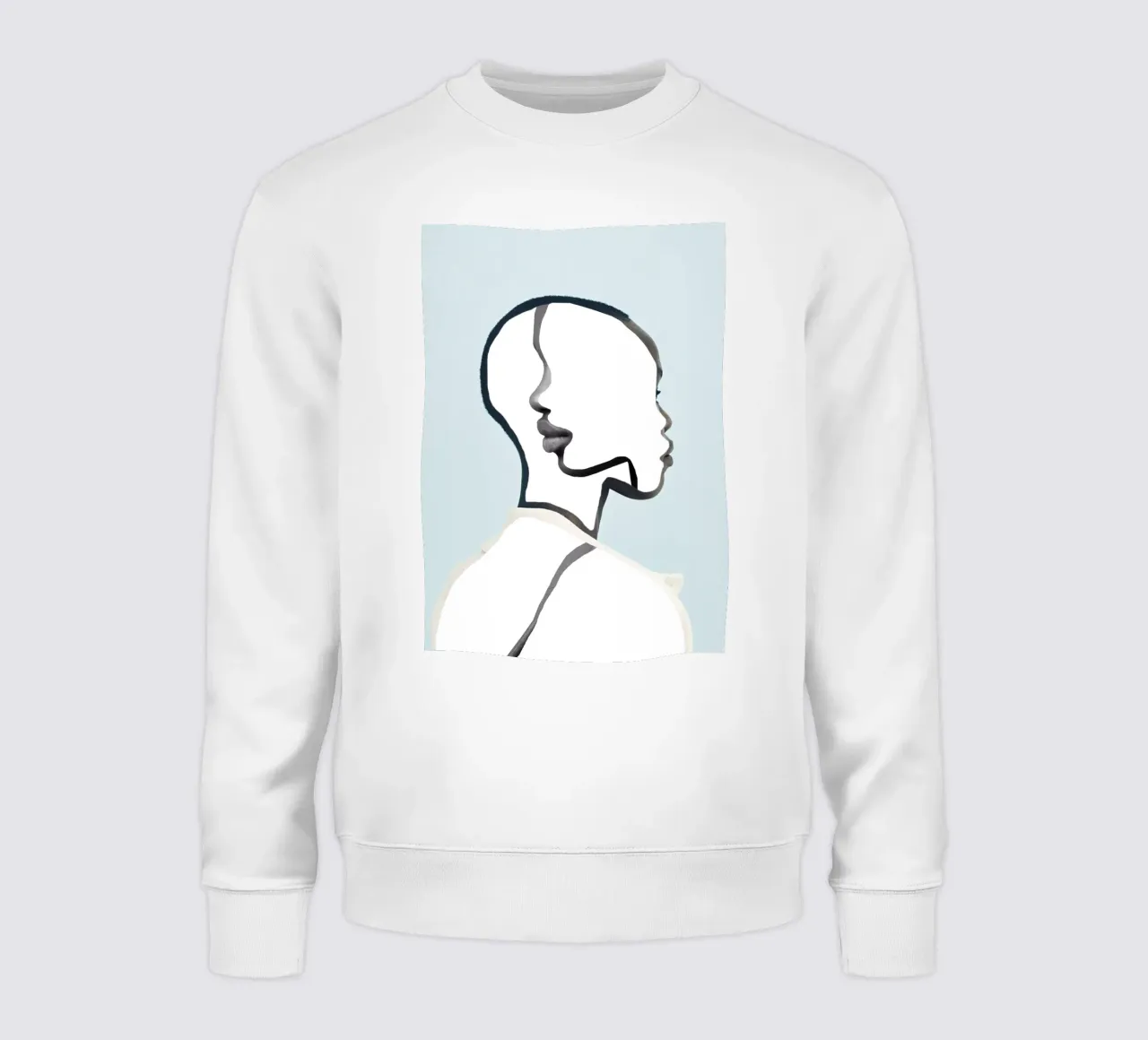 ritratto minimale felpa da dada22