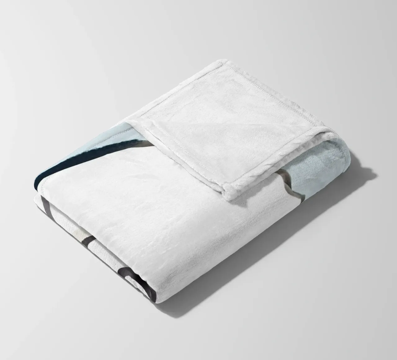 ritratto minimale coperta in pile da dada22