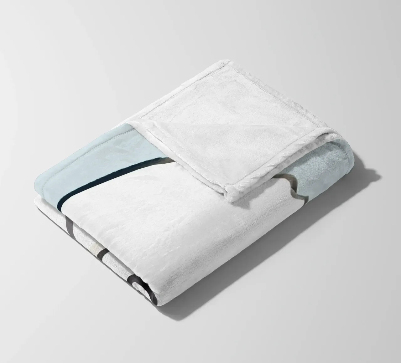 ritratto minimale coperta in pile da dada22