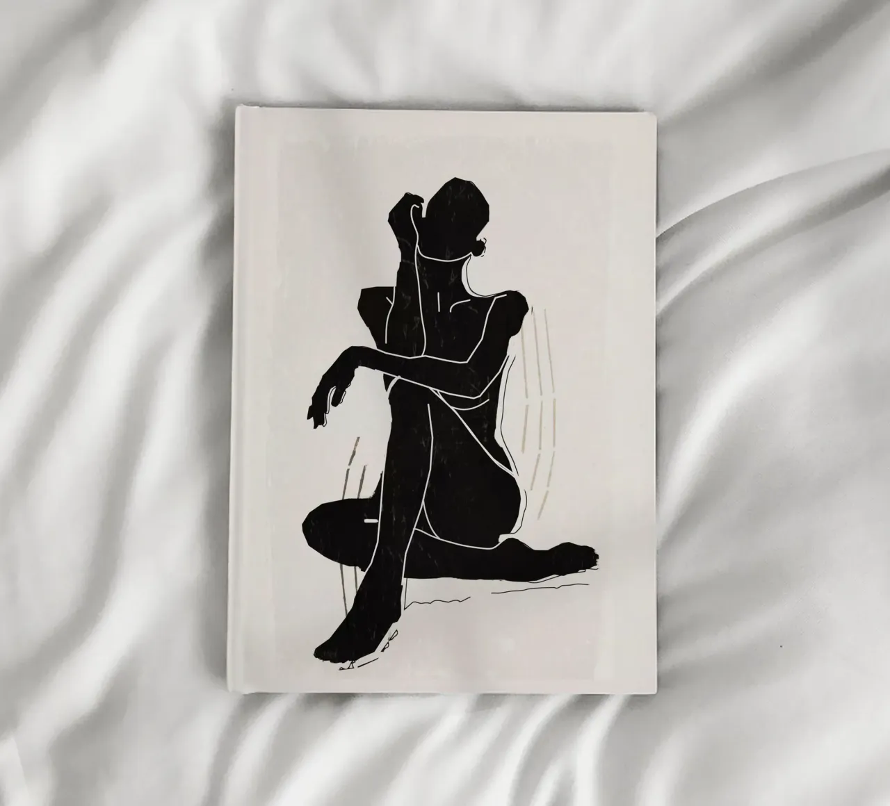Nackte Frau 3 Notizbuch von dada22