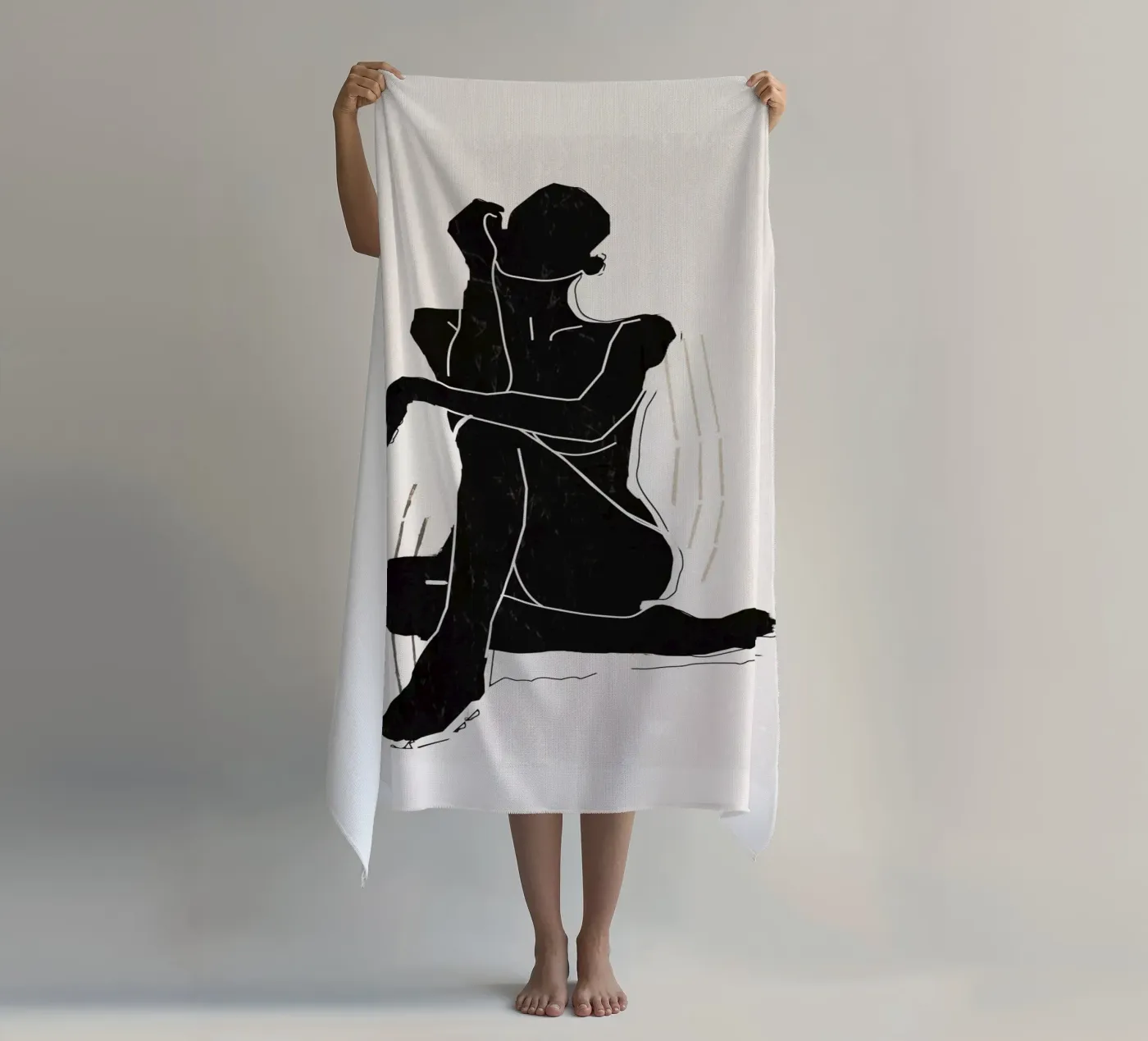 Donna nuda 3 telo mare da dada22